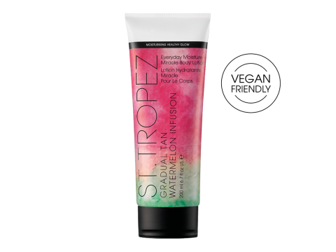 St. Tropez Gradual Tan Watermelon Infusion Body Lotion Arbūzų aromato laipsniško įdegio kūno losjonas, 200ml